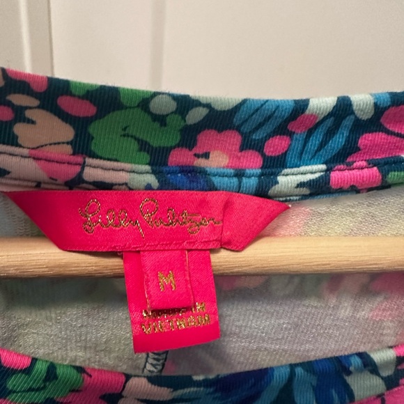 🩷💙 LILLY PULITZER Lilly Jansen Floral Puff Sleeve Tiny
Garden Dress - Size M - Picture 5 of 6